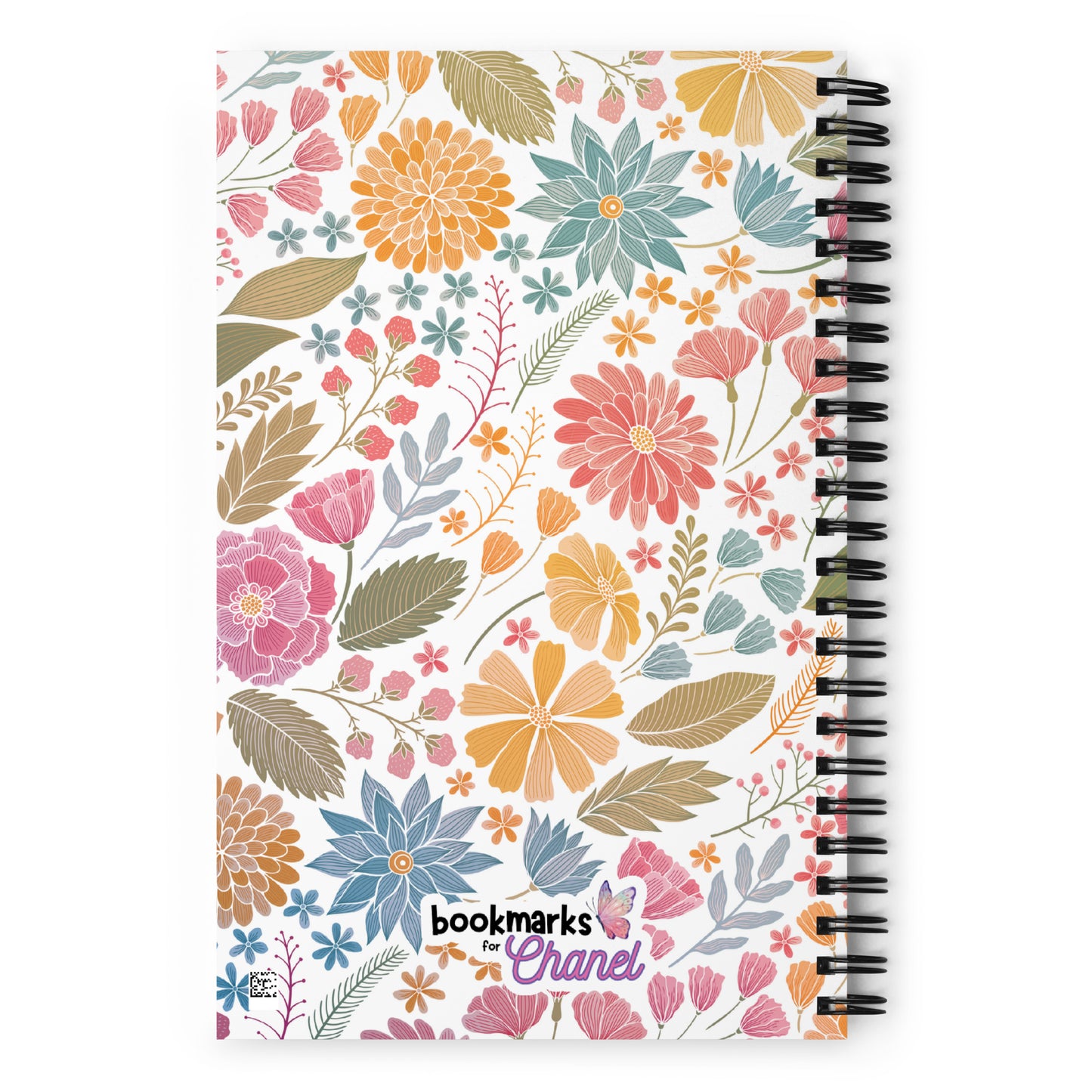 Floral Spiral Notebook