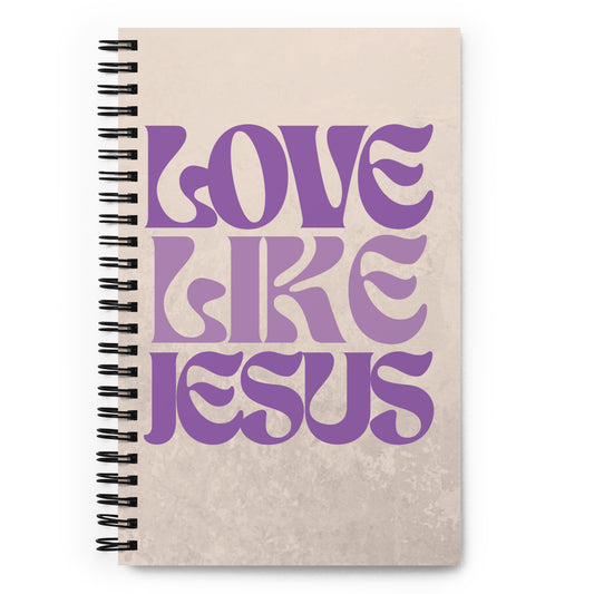 Love Like Jesus Spiral Notebook