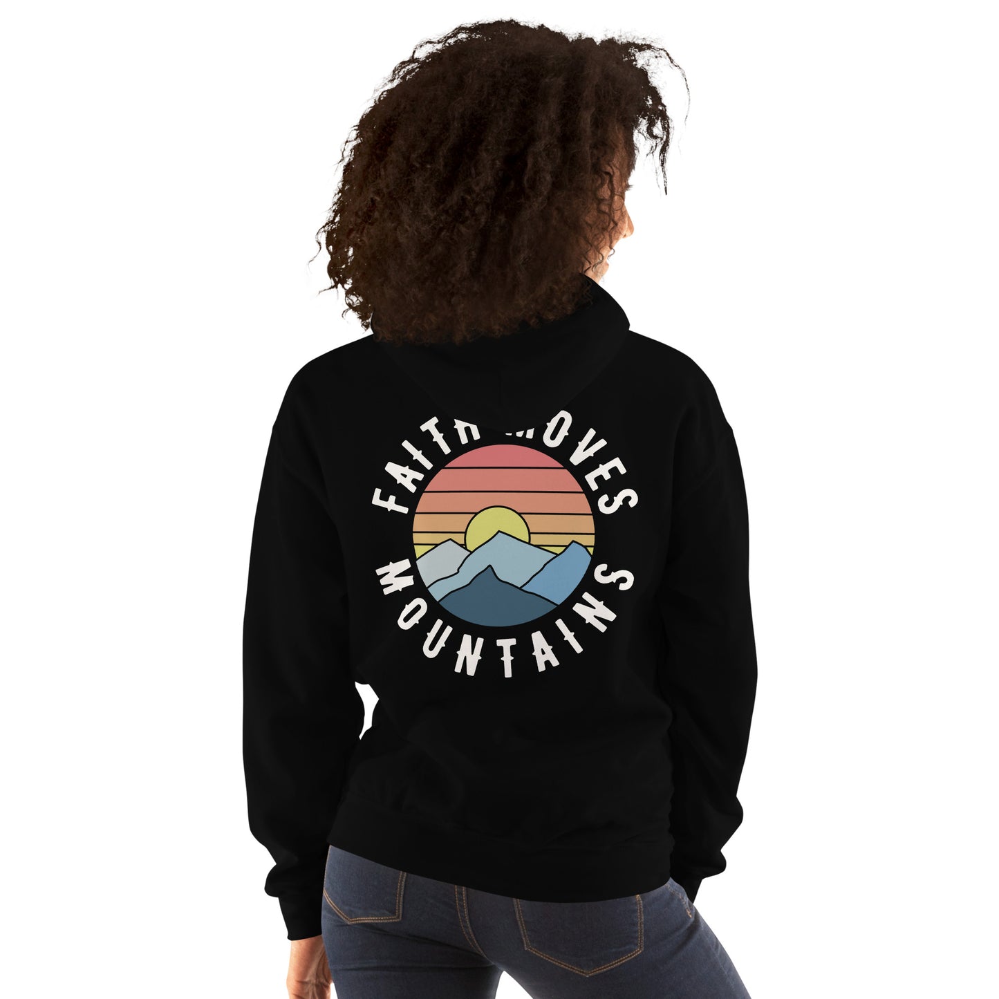 Faith Moves Mountains Classic Hoodie