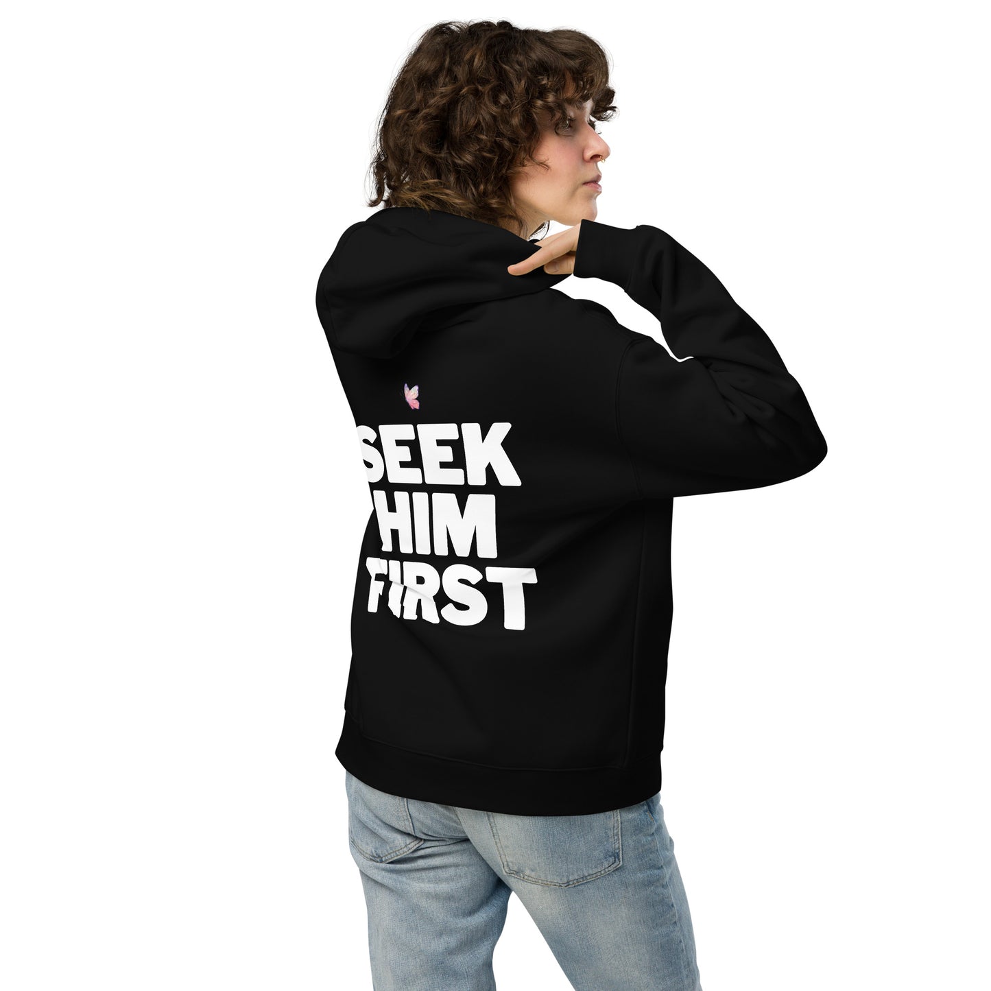 Seek Him First Oversized Hoodie