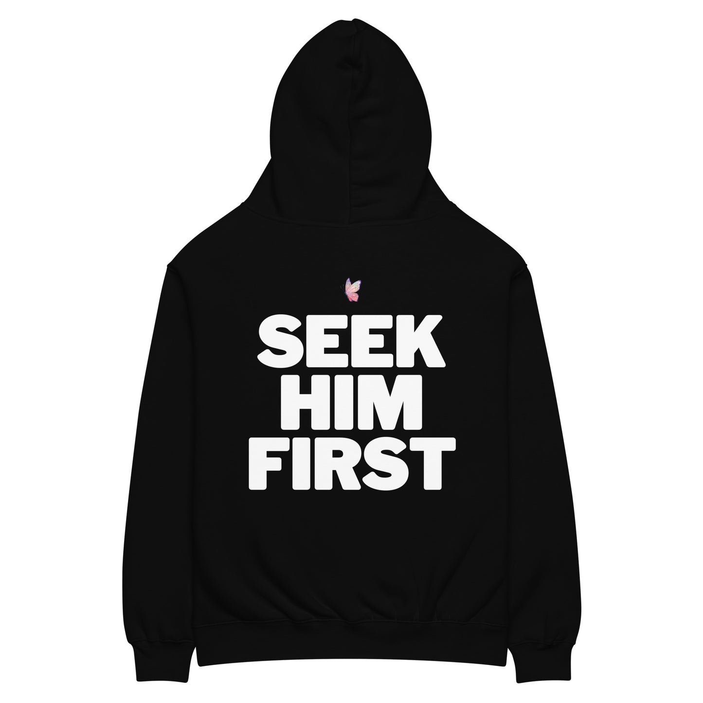 Seek Him First Oversized Hoodie