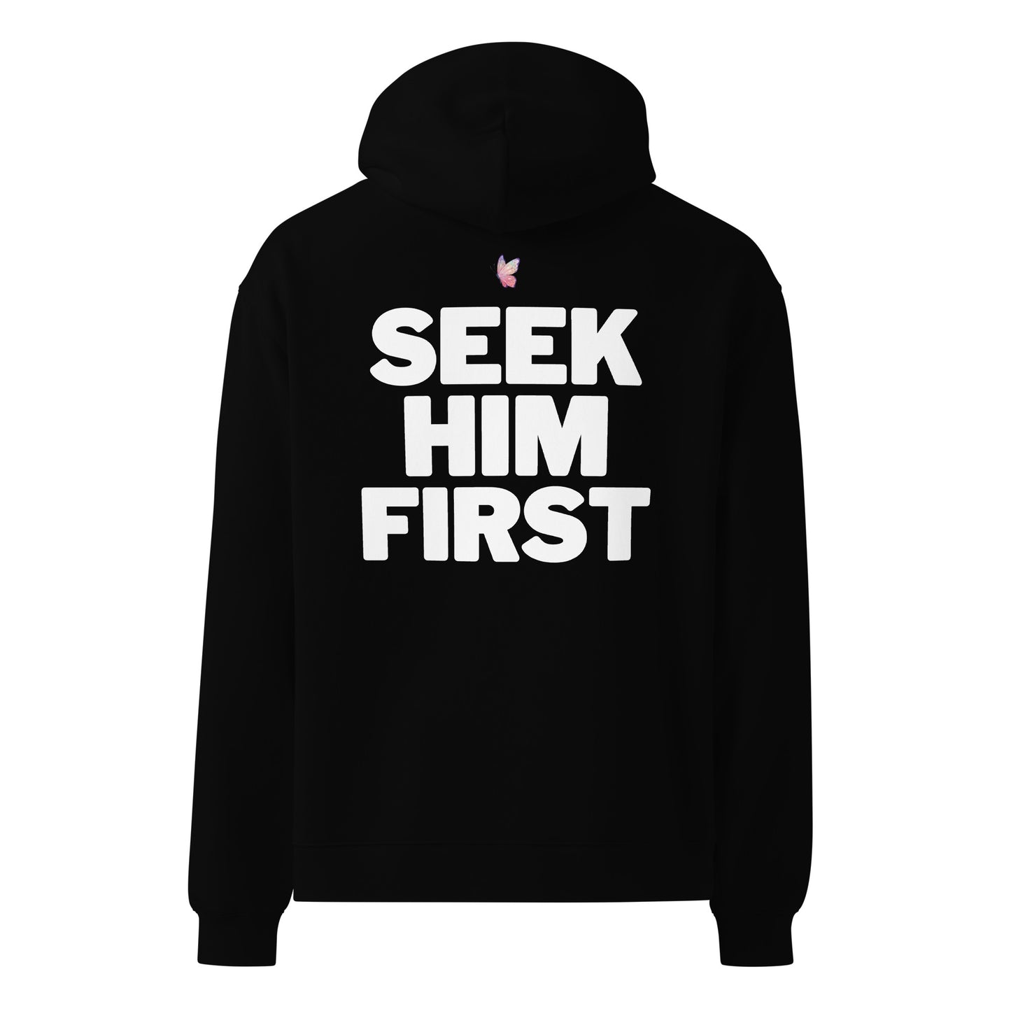 Seek Him First Oversized Hoodie