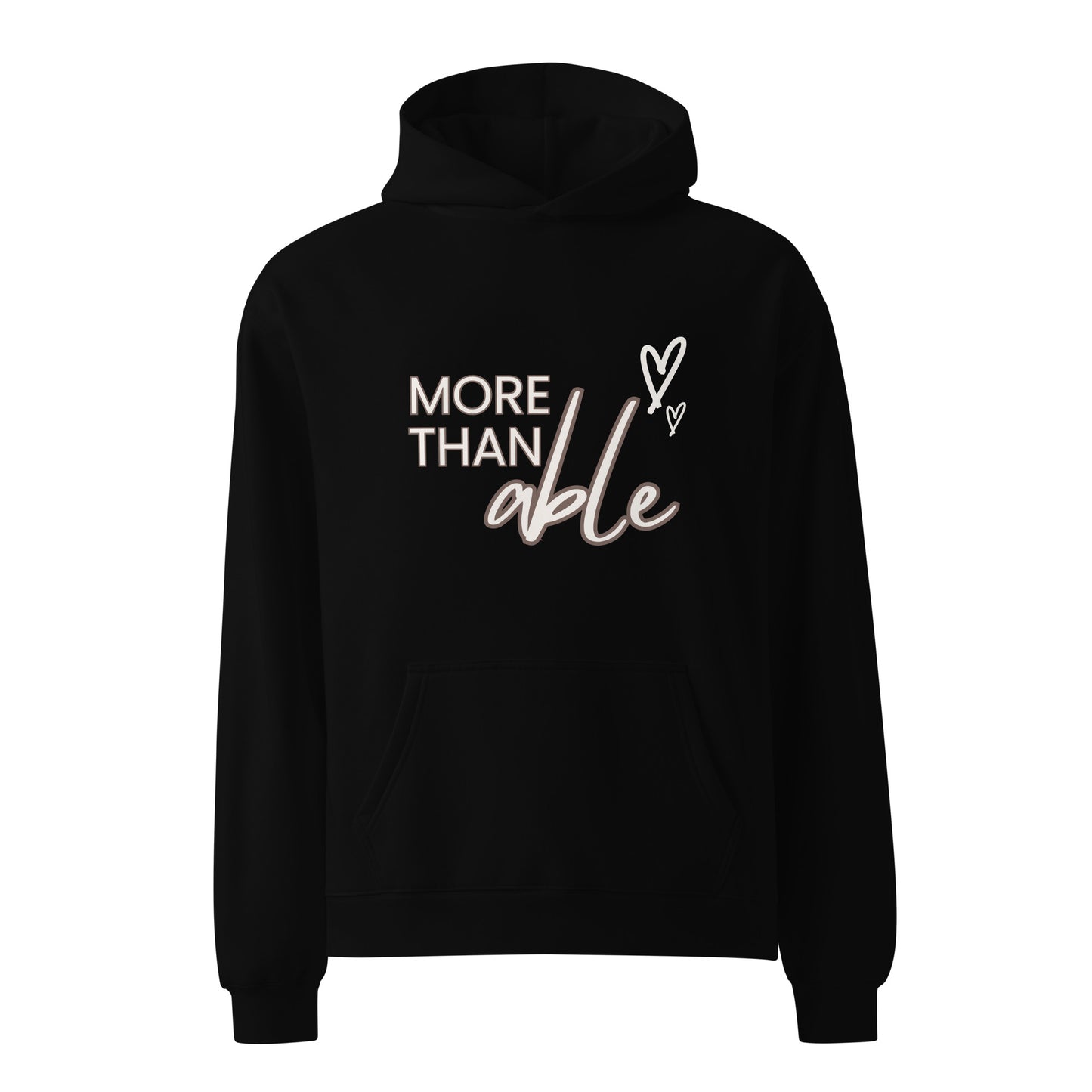 More Than Able Unisex Oversized Hoodie