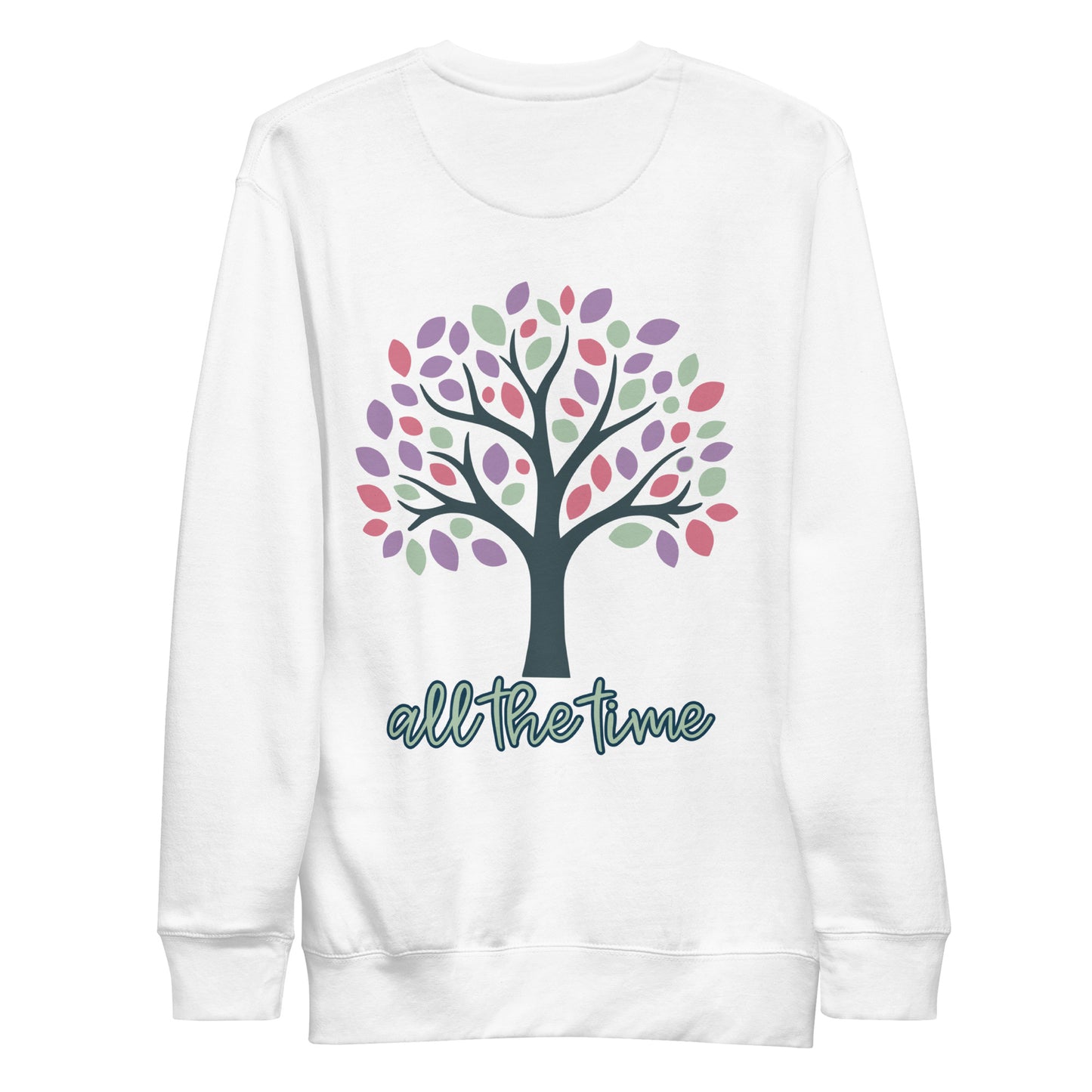 God is Good All the Time Women's Premium Crewneck Sweatshirt